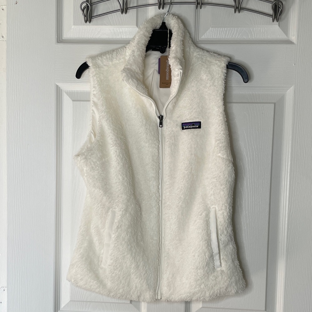 NWT Patagonia Los Gatos Sherpa Fleece Zip Up Vest